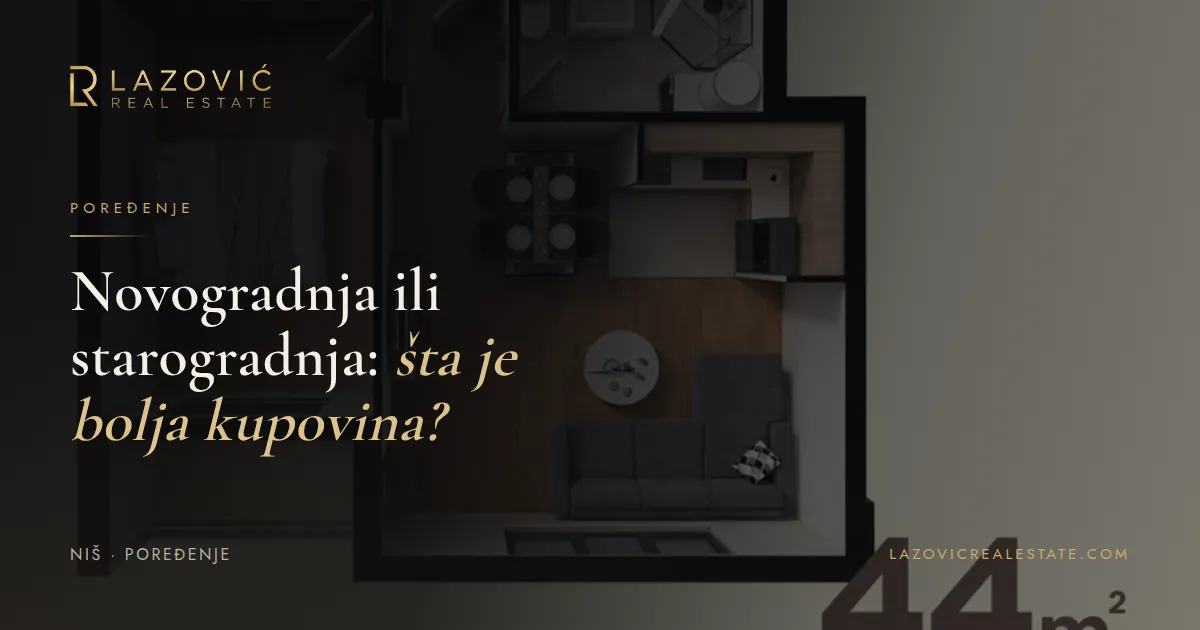 Novogradnja ili starogradnja u Nišu: šta je bolja kupovina?