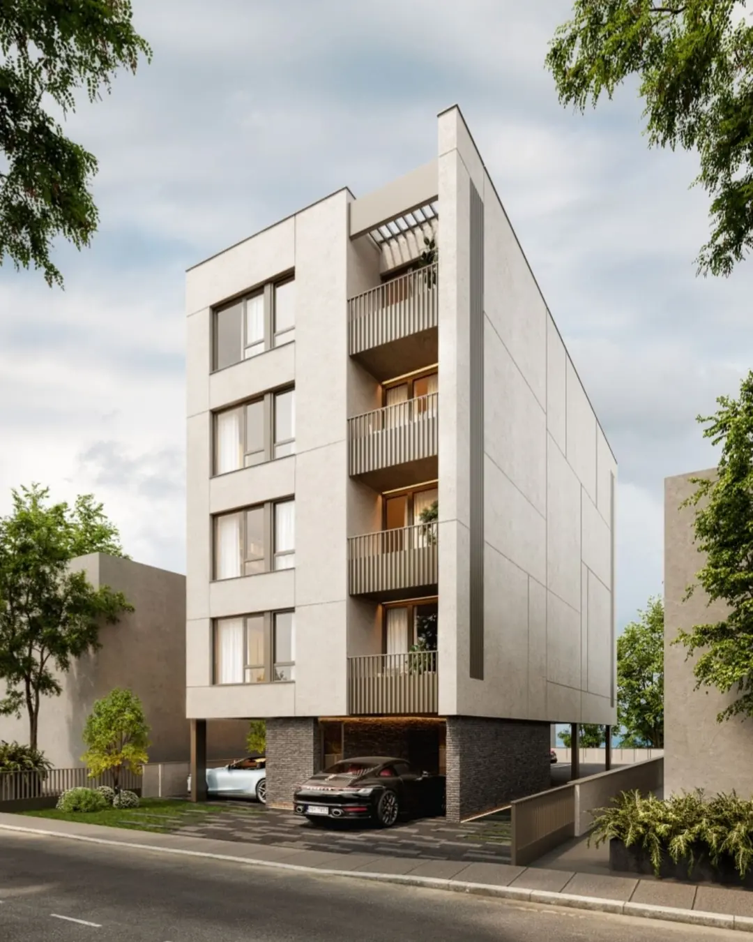 Novogradnja sa 8 stanova — Pantelej