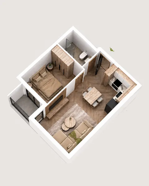 Raspored 37,12 m²