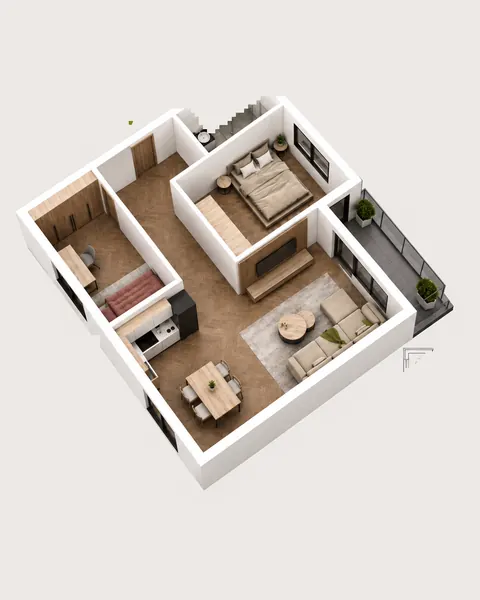 Raspored 51,75 m²